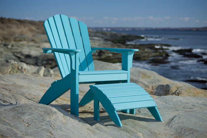 Coastline Adirondack Composite Chairs by Seaside Casual Furniture 